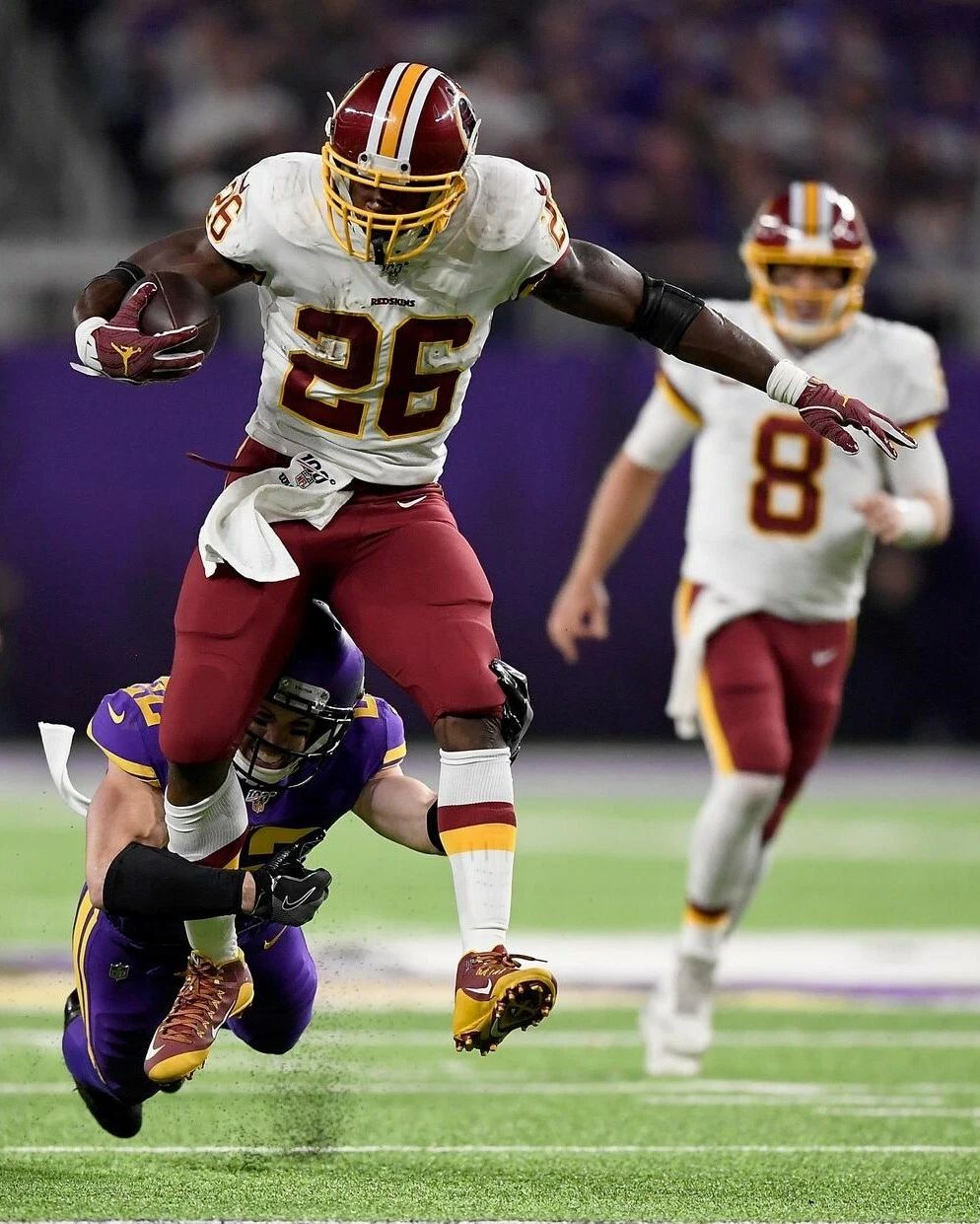 Adrian Peterson Photo Washington Redskins Picture Nfl Football Vs Vikings
