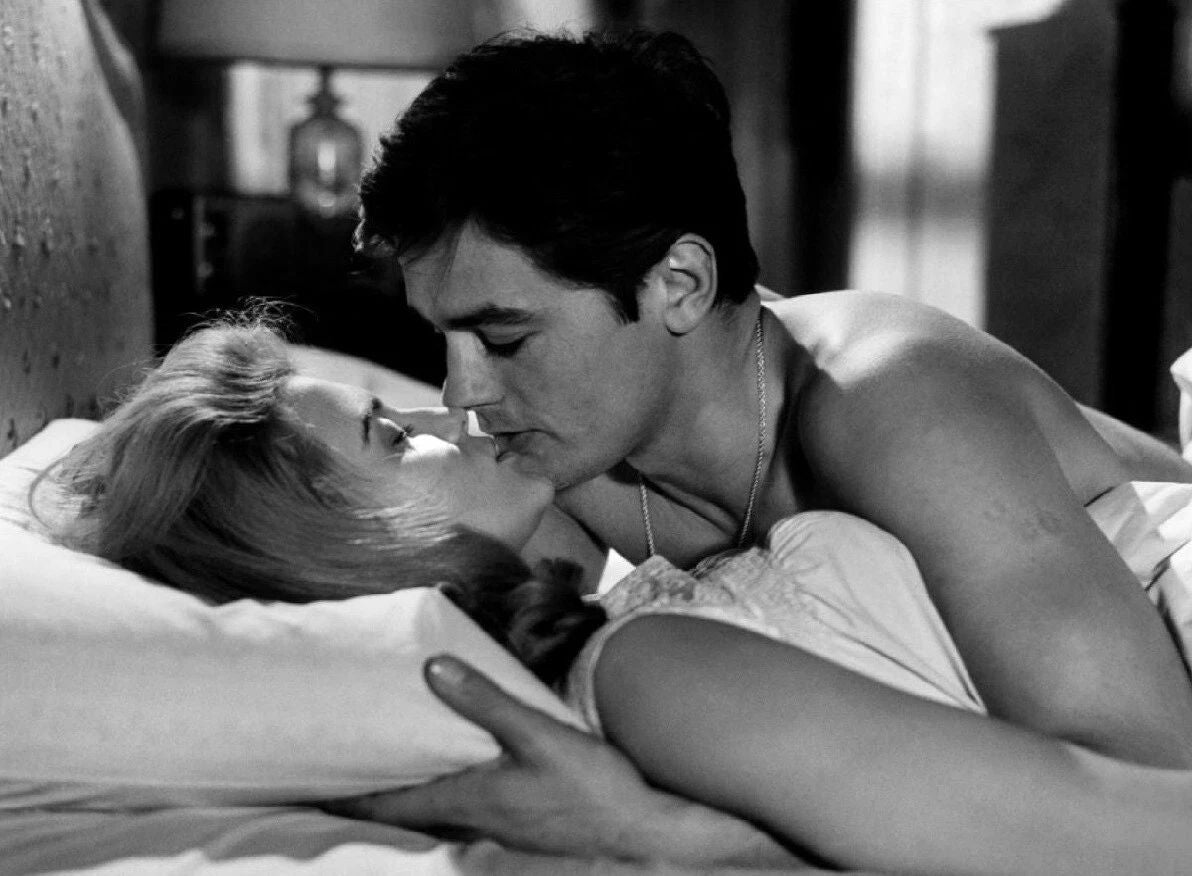 Alain Delon & Ann Margret In Once Upon A Thief Picture Poster Photo Print