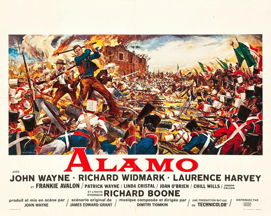 Alamo Magnet Tv Movies Picture John Wayne Richard Boone Frankie Avalon