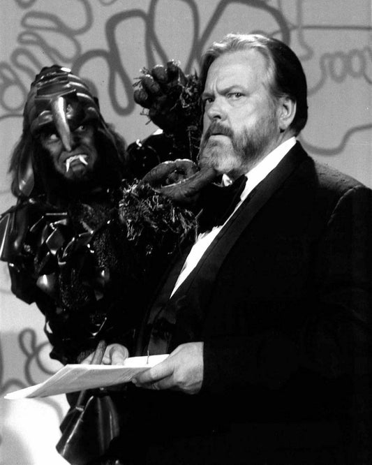 Alan Sues Orson Welles Rowan & Martin'S Laugh In Publicity Picture Photo