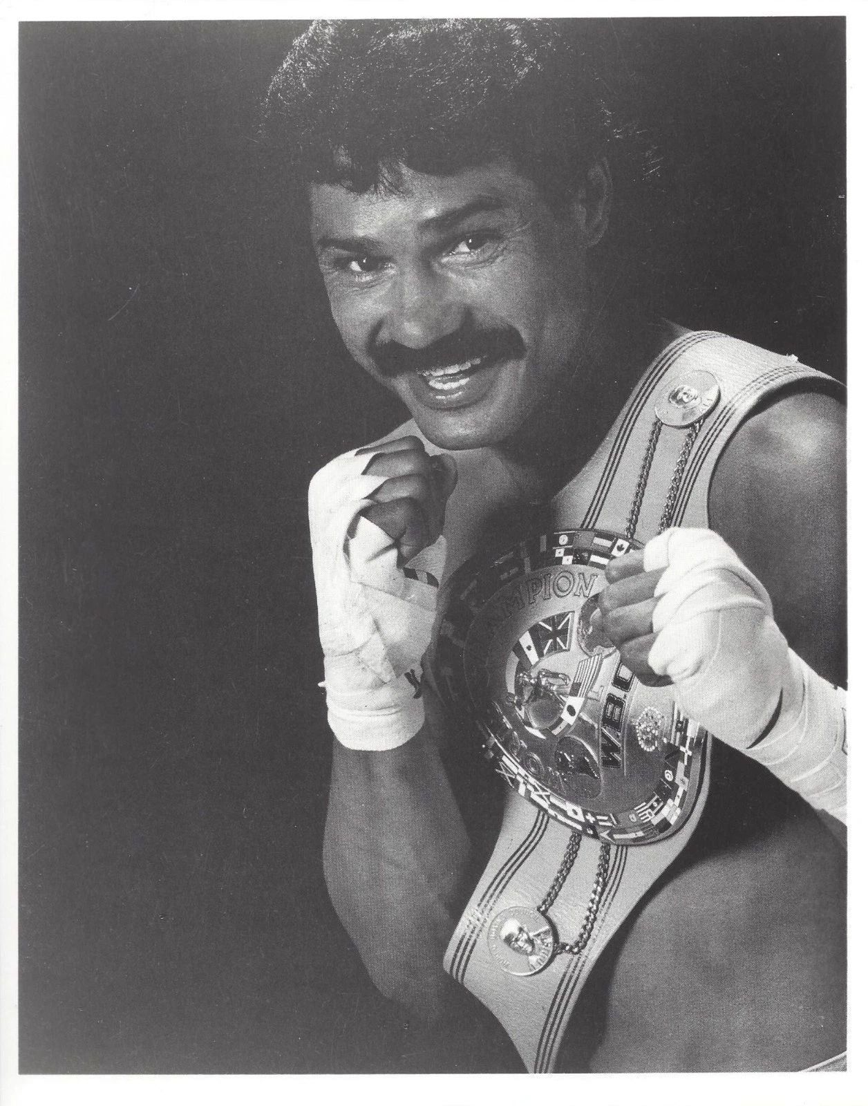 Alexis Arguello Keychain Boxing Picture