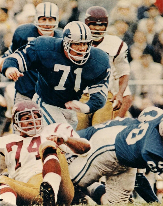Alex Karras Keychain Detroit Lions Football Picture Nfl Action