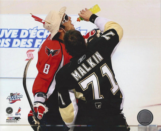 Alex Ovechkin & Evgeni Malkin Photo Washington Capitals Alexander Hockey