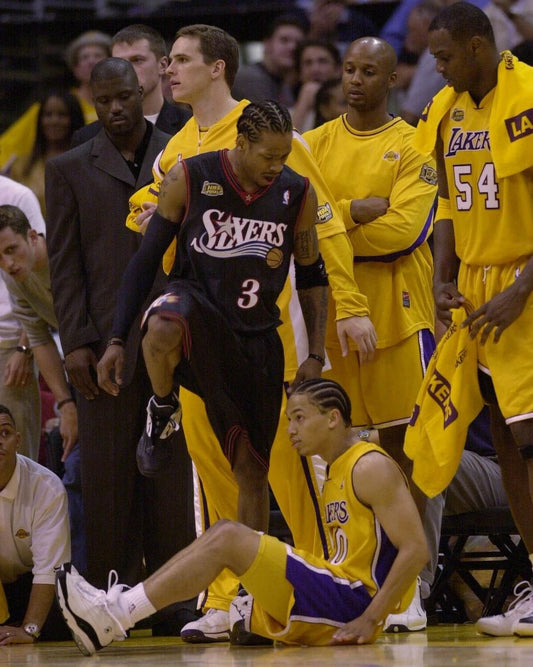 Allen Iverson Tyrone Lue Keychain Philadelphia Sixers 76Ers Lakers Basketball