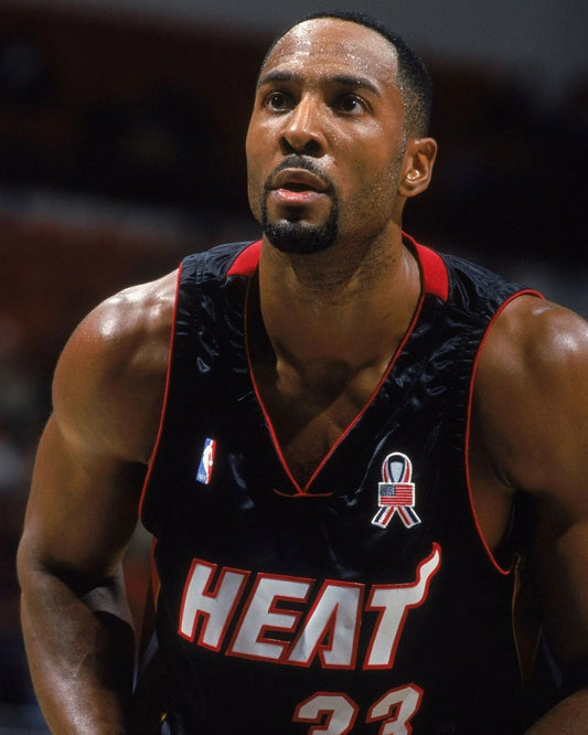 Alonzo Mourning Keychain Miami Heat Basketball Nba Free Throw
