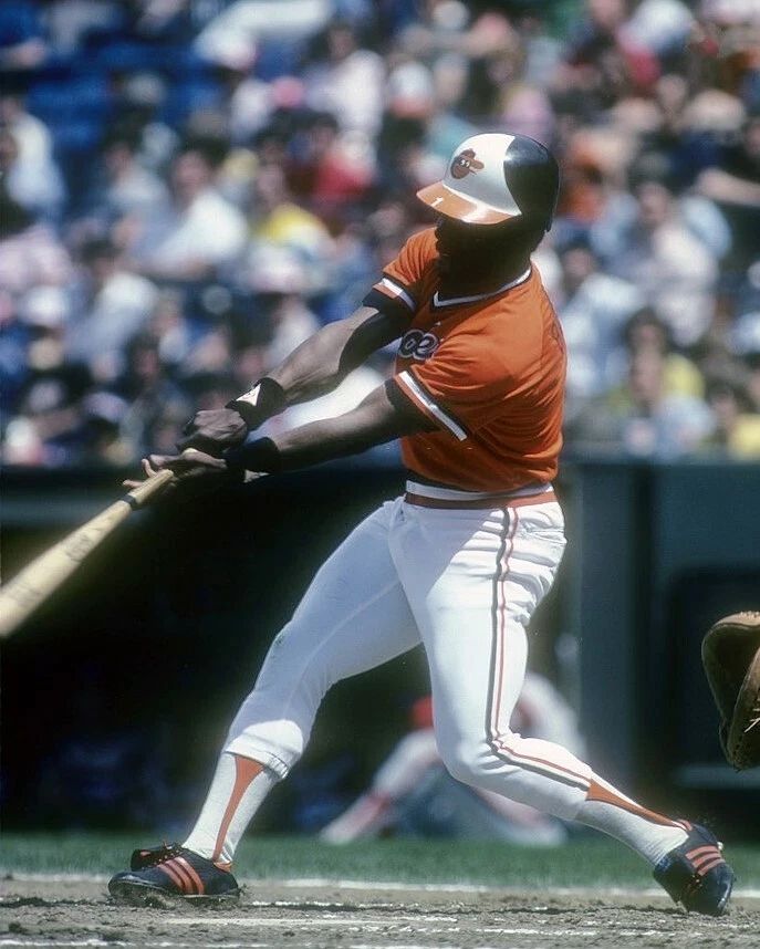 Al Bumbry Keychain Baltimore Oriole O'S Picture Baseball Mlb Batting
