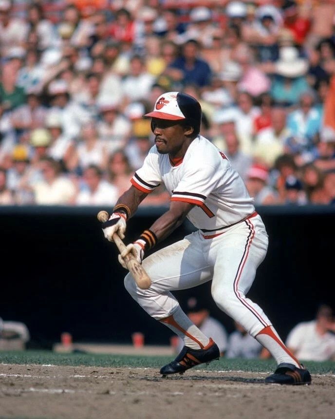 Al Bumbry Keychain Baltimore Oriole O'S Picture Baseball Mlb Bunt