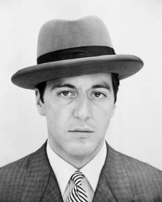 Al Pacino As Michael Corleone Glossy Keychain Print The Godfather Keychain