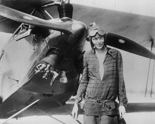 Amelia Earhart Magnet Female Aviation Pioneer Picture