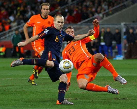 Andres Iniesta Keychain Spain Soccer Picture