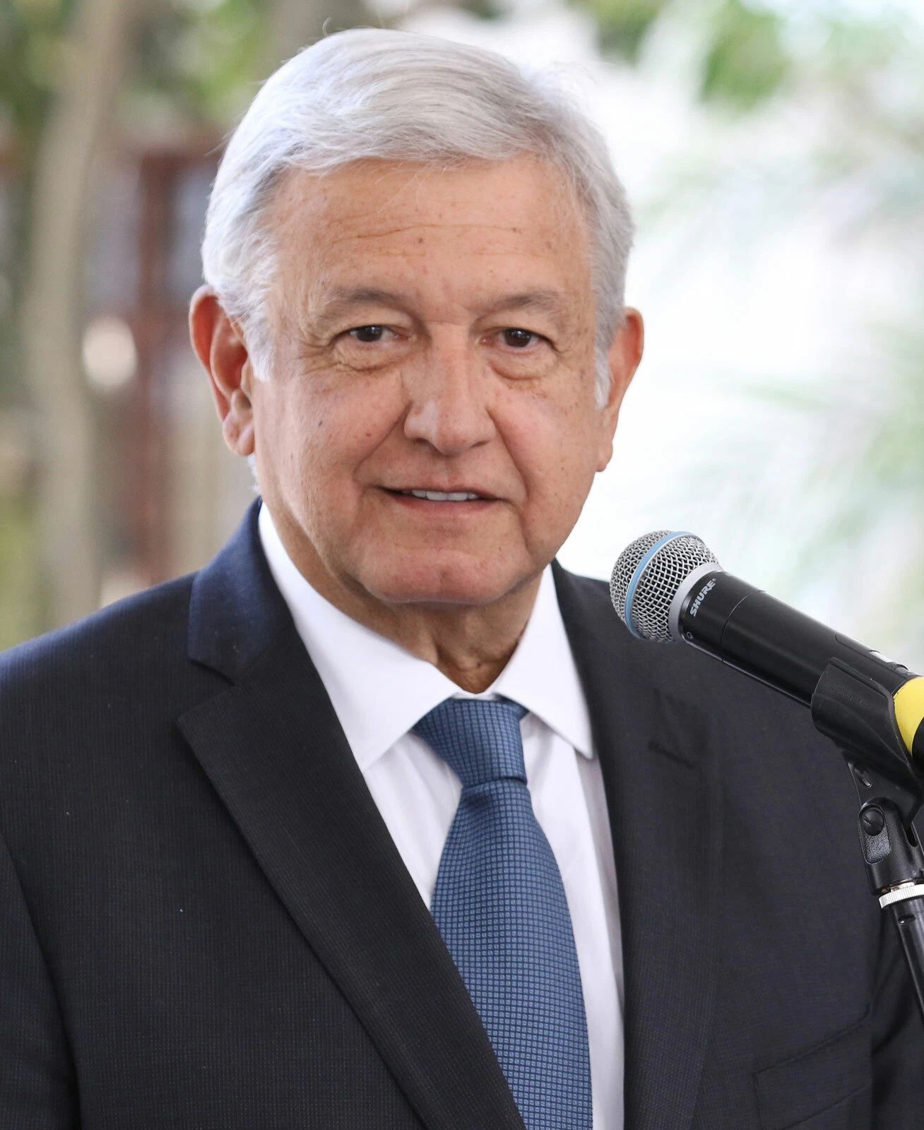 Andres Manuel Lopez Obrador Mexico President Picture Keychain Picture Keychain Print