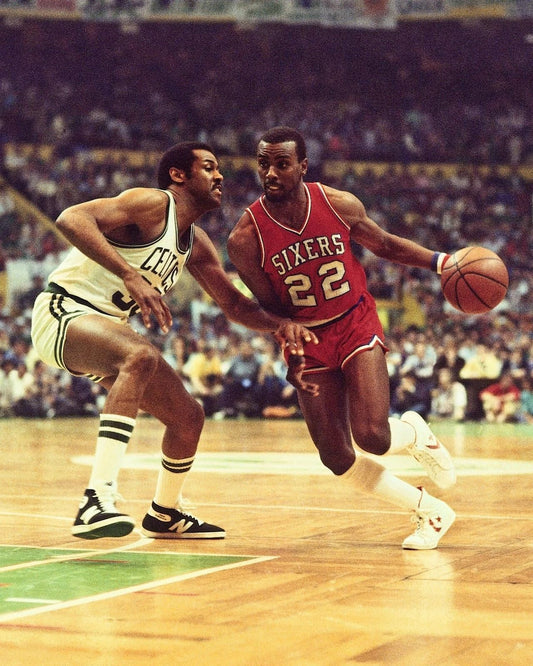 Andrew Toney & Ml Carr Keychain Philadelphia 76Ers Celtics Basketball Picture