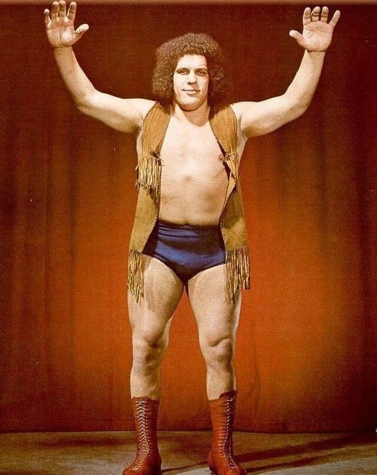 Andre The Giant Photo Wrestling Picture Wwf Young