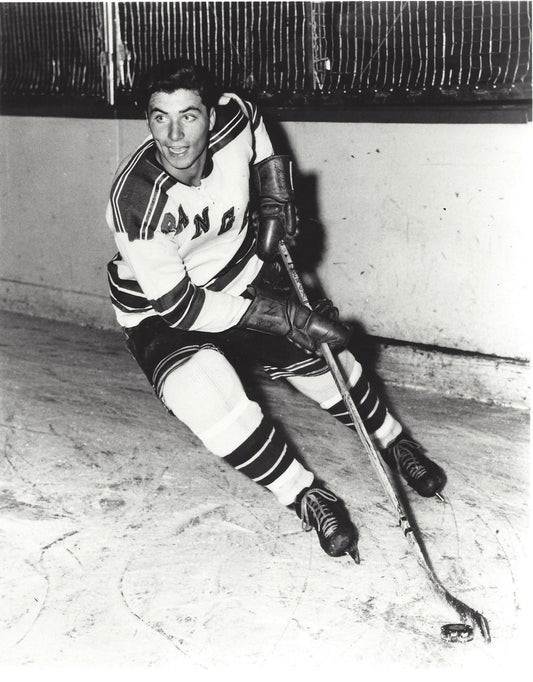 Andy Bathgate Photo New York Rangers Ny Nhl Picture Hockey Bw