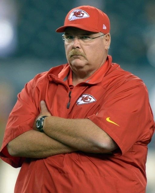 Andy Reid Keychain Kansas City Chiefs Kc Picture Nfl Football