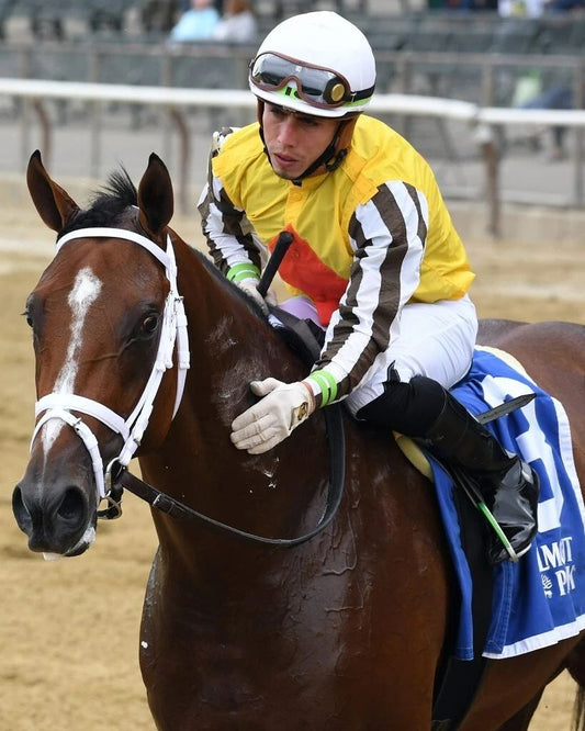 Annapolis Keychain Horse Racing Picture Jockey Irad Ortiz