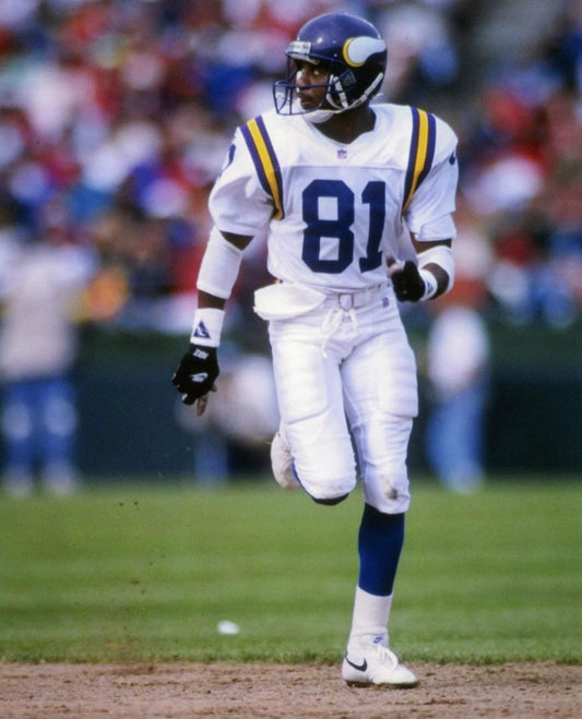 Anthony Carter Photo Minnesota Vikings Picture Nfl Game Action