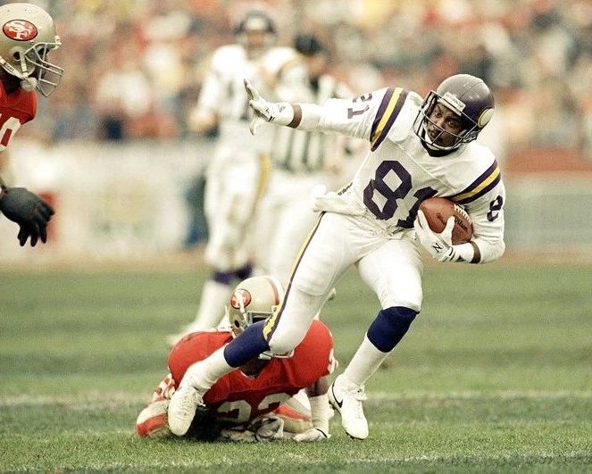 Anthony Carter Photo Minnesota Vikings Picture Nfl Vs Forty Niners