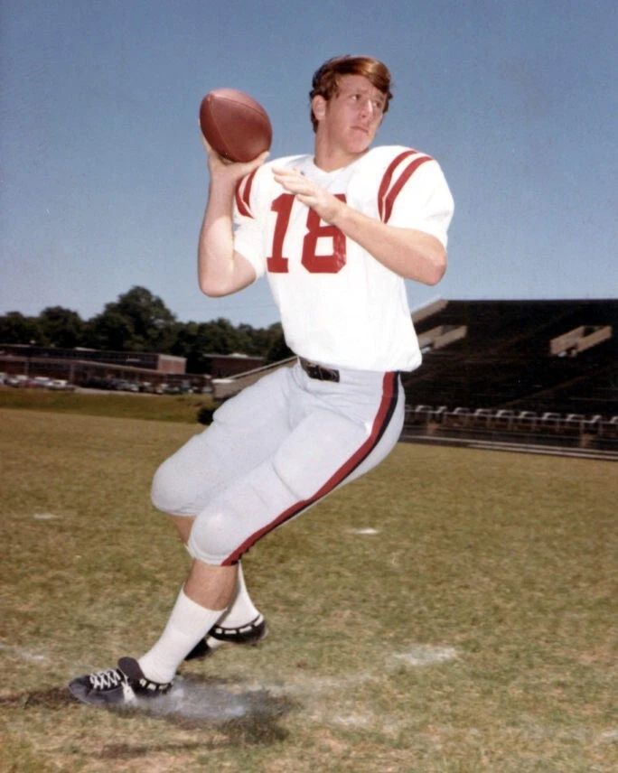 Archie Manning Keychain Ole Miss Rebels Football Picture Ncaa