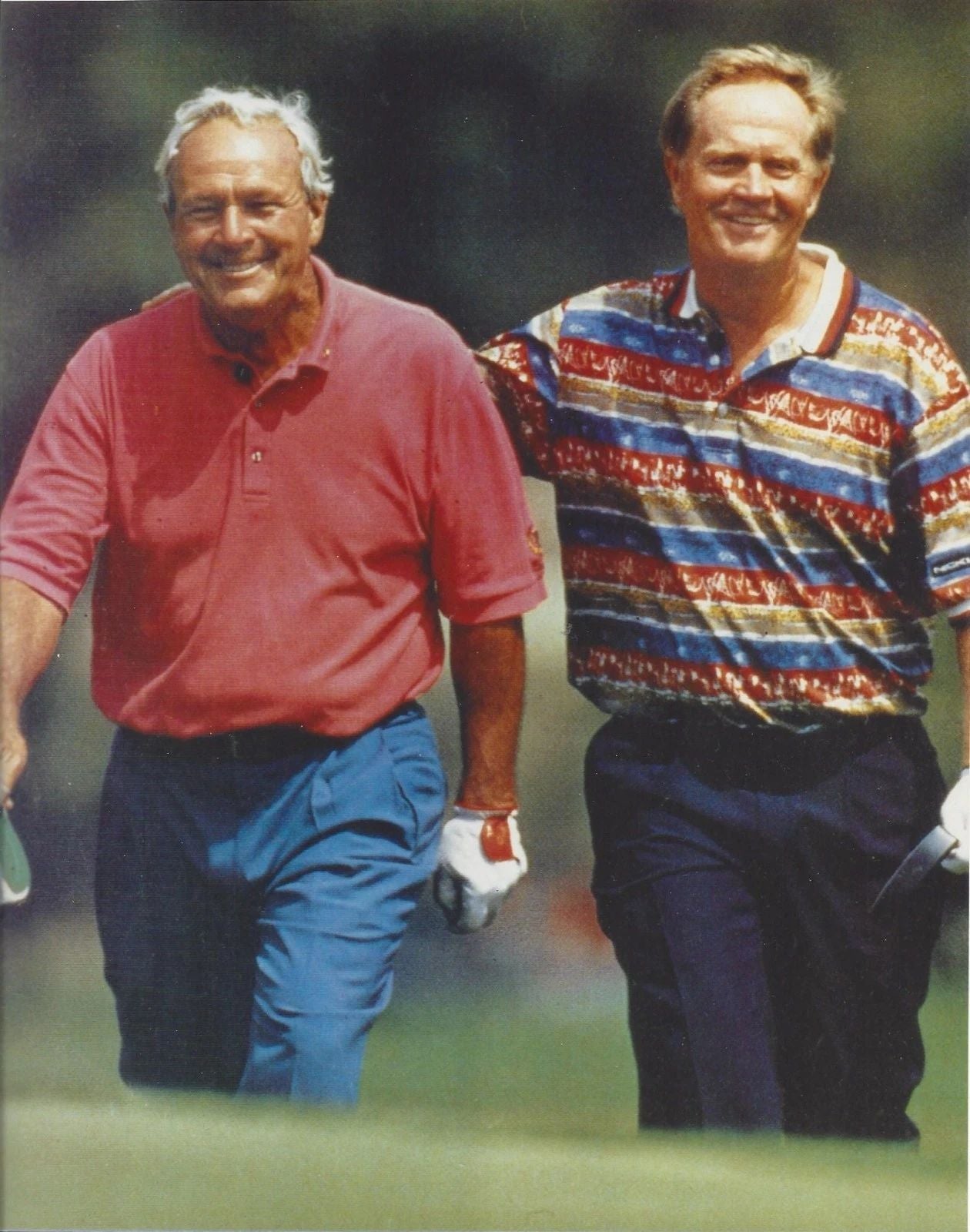 Arnold Palmer & Jack Nicklaus Magnet Golf Pga Masters Us Open