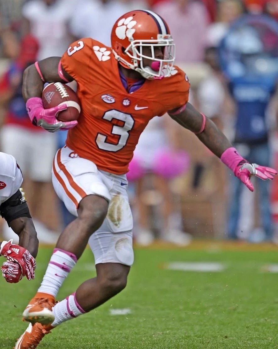 Artavis Scott Keychain Clemson Tigers Picture Ncaa Football