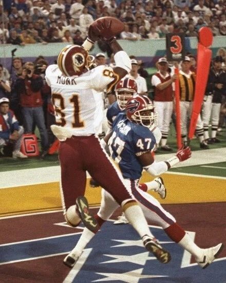 Art Monk Keychain Washington Redskins Picture Nfl Football Vs Bills