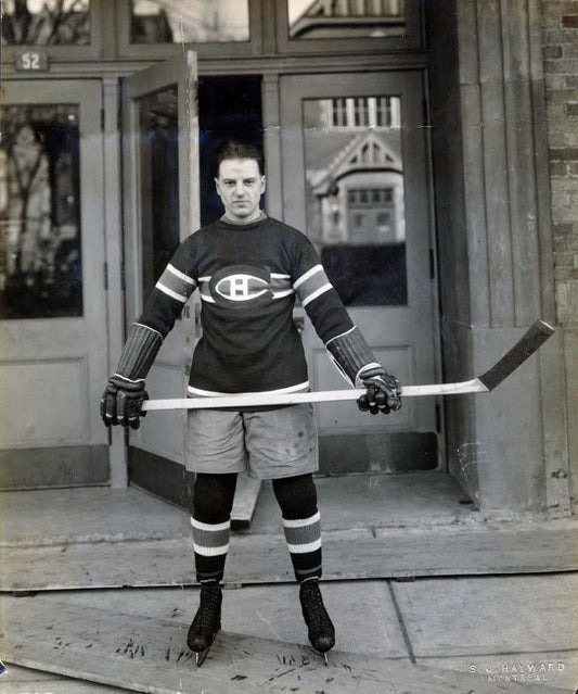 Aural Joliat Magnet Montreal Canadiens Nhl Picture Posed