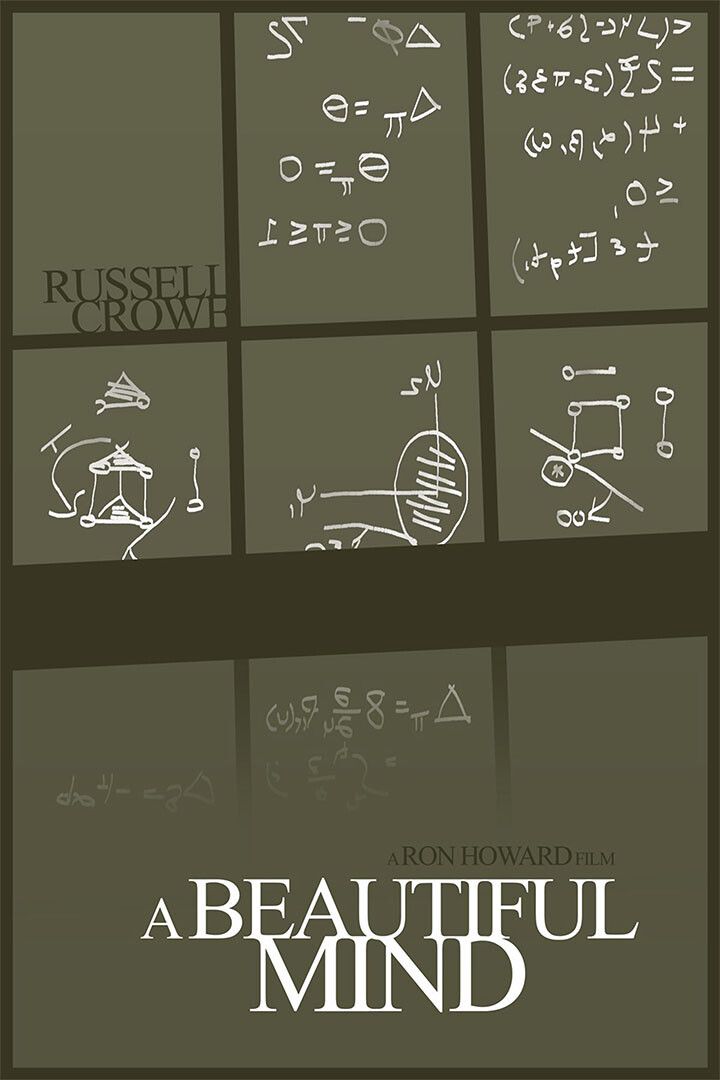 A Beautiful Mind Movie Romance Drama Painting Wall Art Home Decor Poster