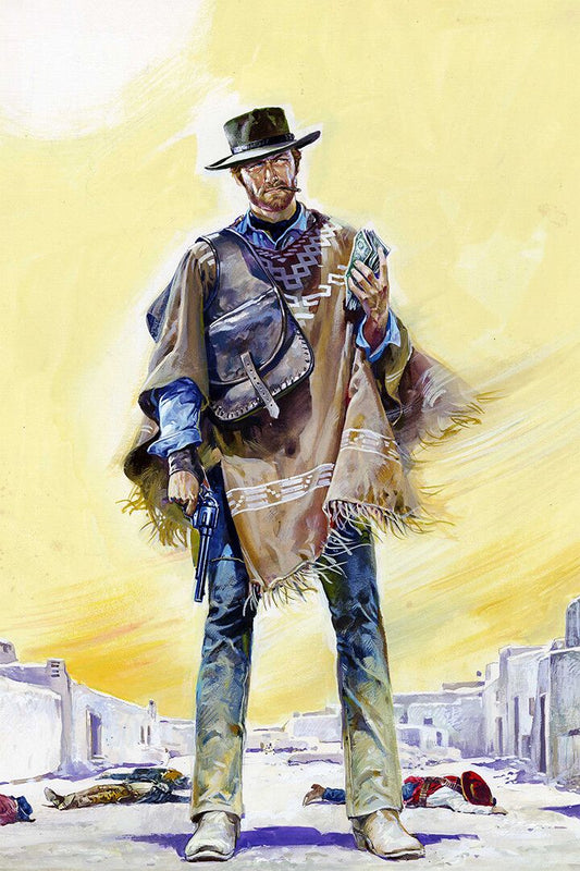 A Fistful Of Dollars 1964 Clint Eastwood Cult Western Jigsaw Puzzle