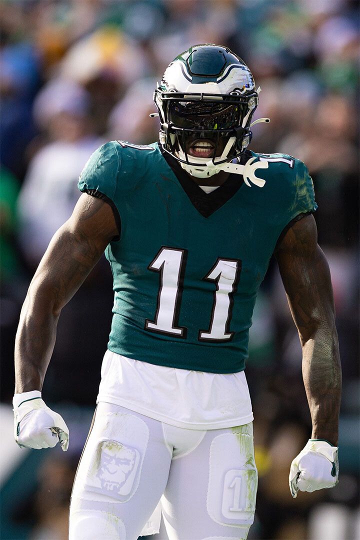 A J Brown Philadelphia Eagles American Football Player Wall Poster