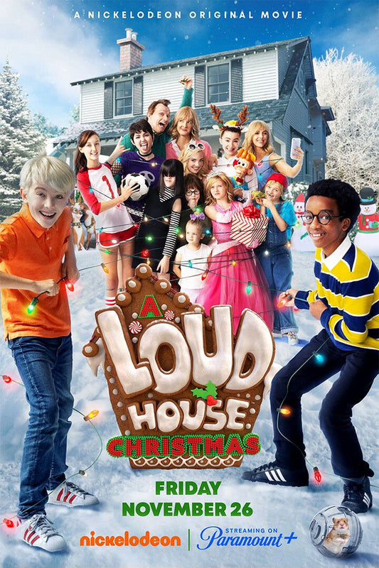 A Loud House Christmas Movie Comedy Family Print Jigsaw Puzzle