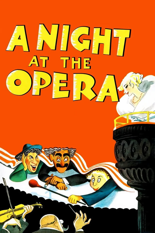 A Night At The Opera (1935) Movie Poster