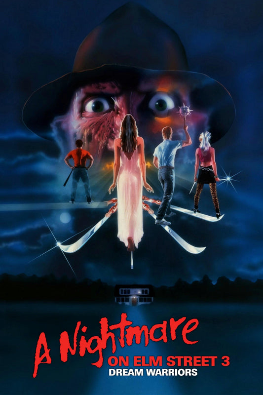 A Nightmare On Elm Street 3 Dream Warriors (1987) Movie Poster