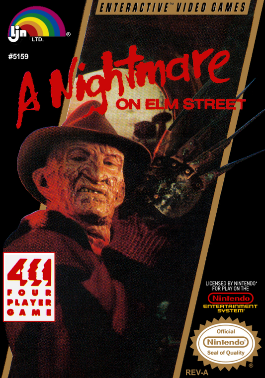 A Nightmare On Elm Street (Usa) Nes Print Poster