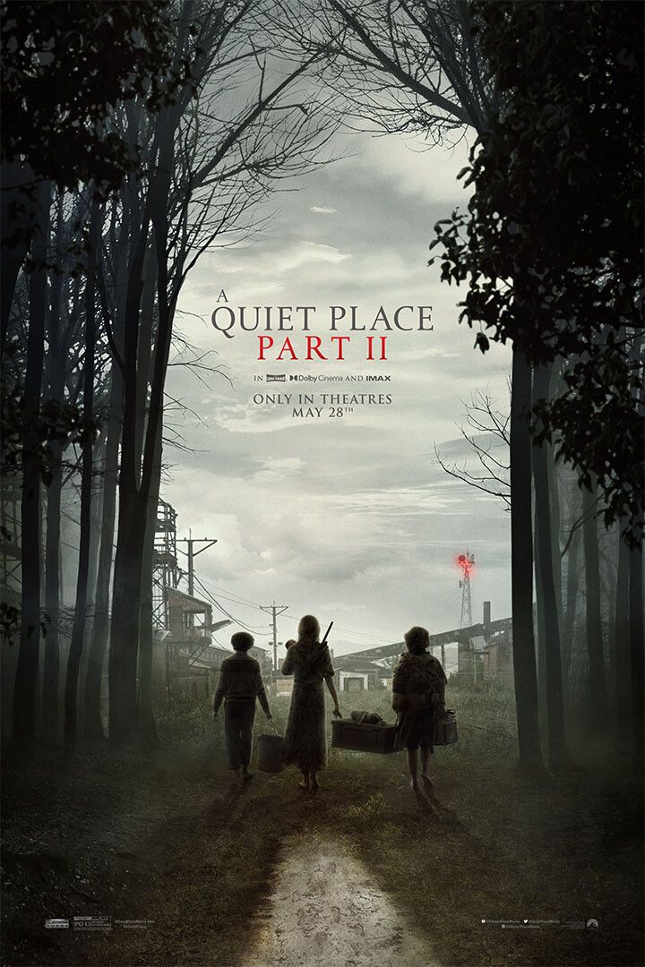 A Quiet Place 2 Movie Drama Horror Action Wall Art Home Decor Poster