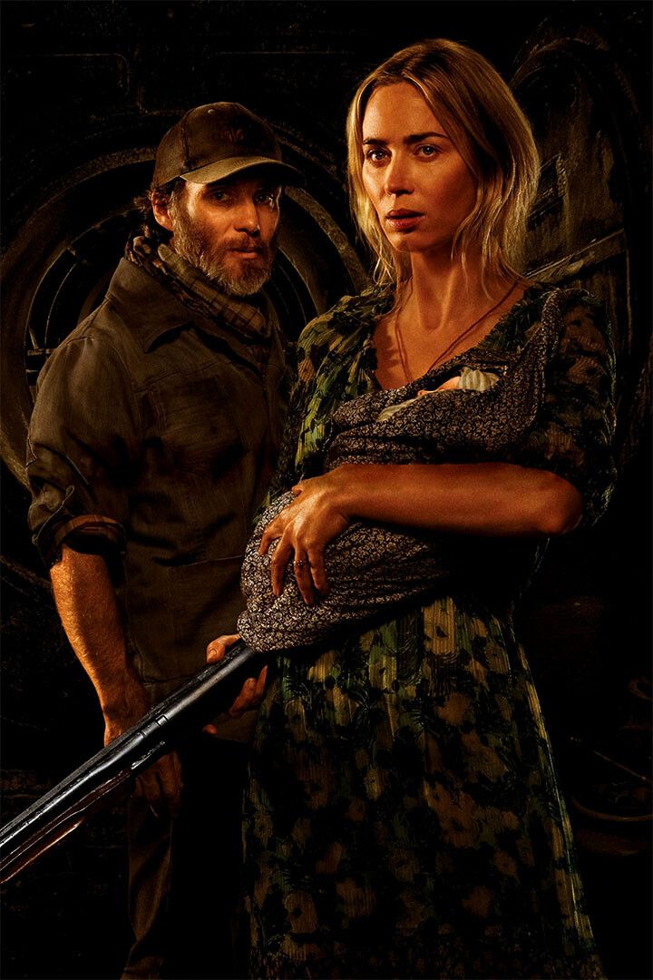 A Quiet Place Part Ii Movie Emily Blunt Horror Print Jigsaw Puzzle