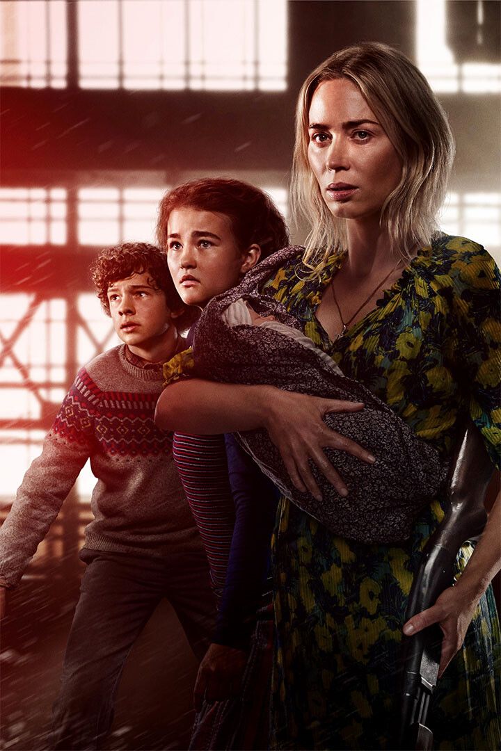 A Quiet Place Part Ii Movie Emily Blunt Horror Wall Art Home Poster