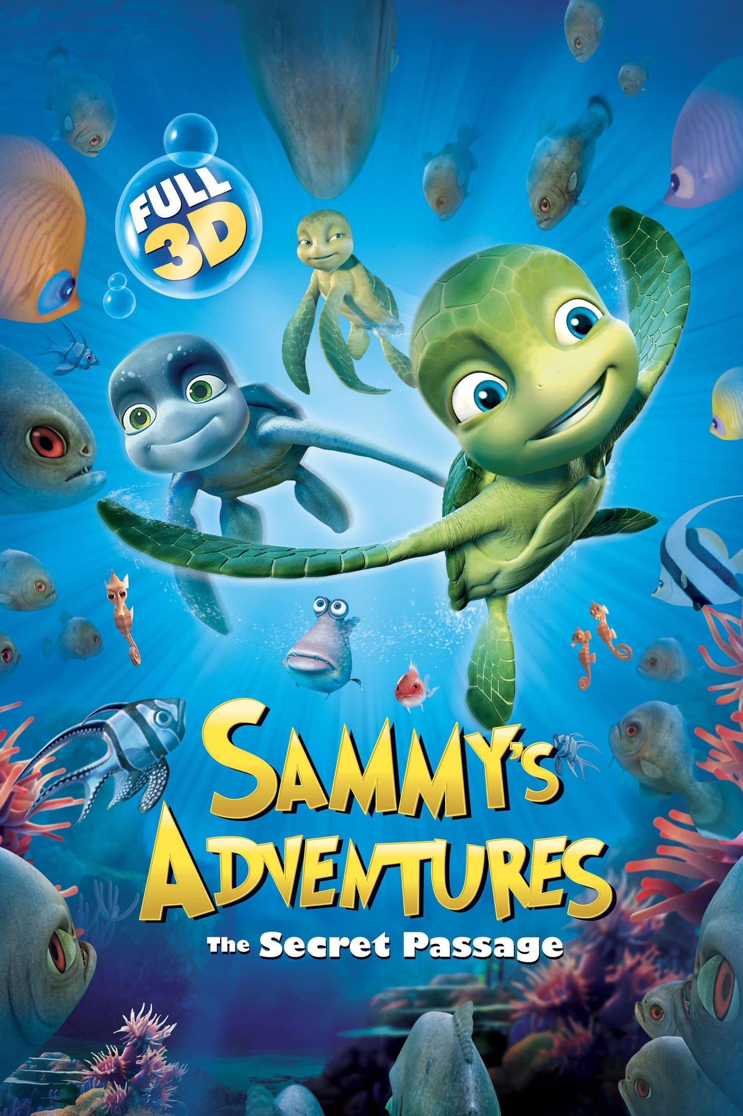 A Turtle S Tale Sammy S Adventures (2010) Movie Poster