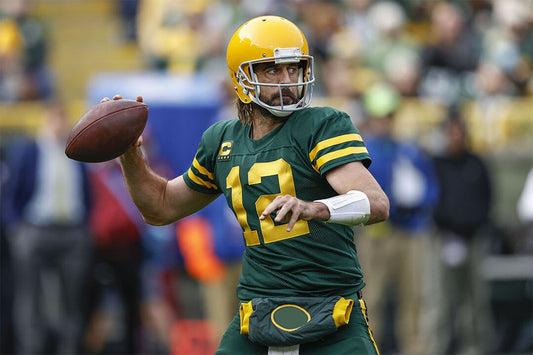 Aaron Rodgers American Football Player Green Bay Packers Jigsaw Puzzle