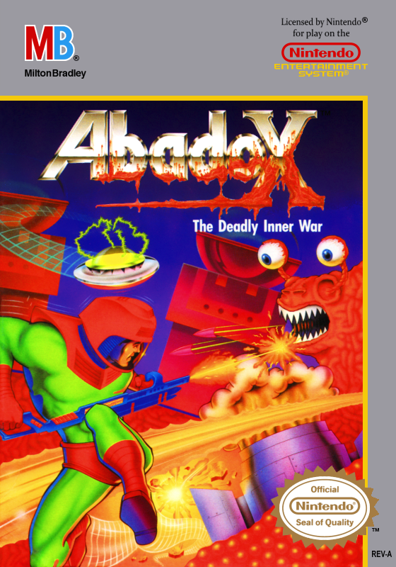 Abadox (Usa) Nes Print Poster