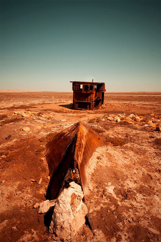 Abandoned Boats In The Dry Aral Sea Watercraft Jigsaw Puzzle