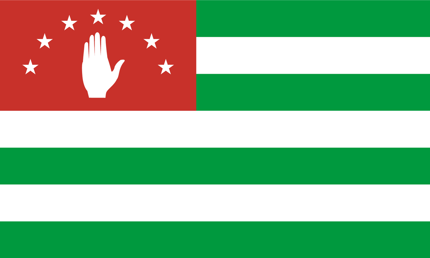 Abkhazia Flag Print Poster