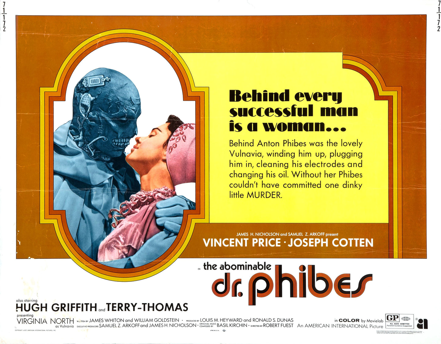 Abominable Dr Phibes 02 Movie Magnet
