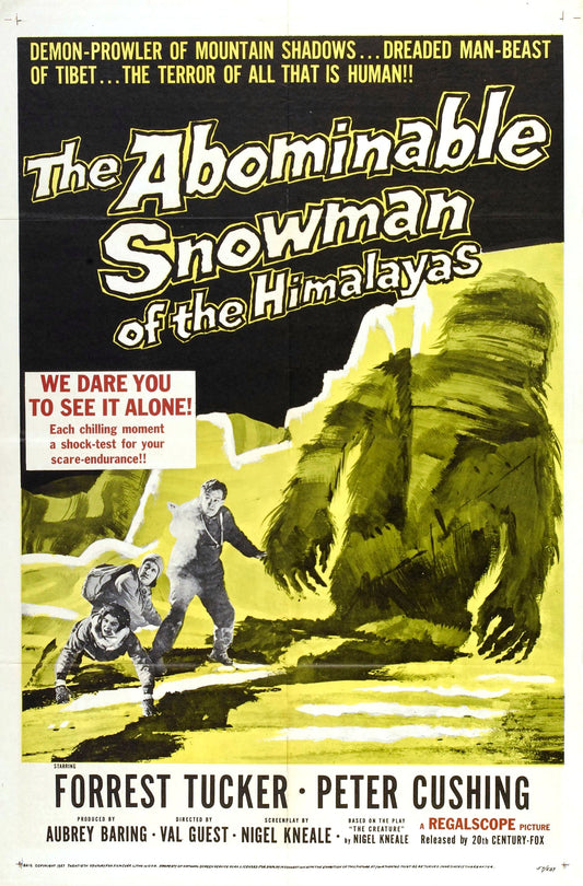 Abominable Snowman Of Himalayas 01 Movie Magnet