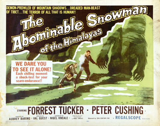 Abominable Snowman Of Himalayas 02 Movie Magnet