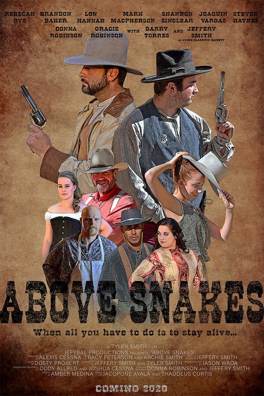 Above Snakes Movie 2021 Mystery Painting Print Jigsaw Puzzle