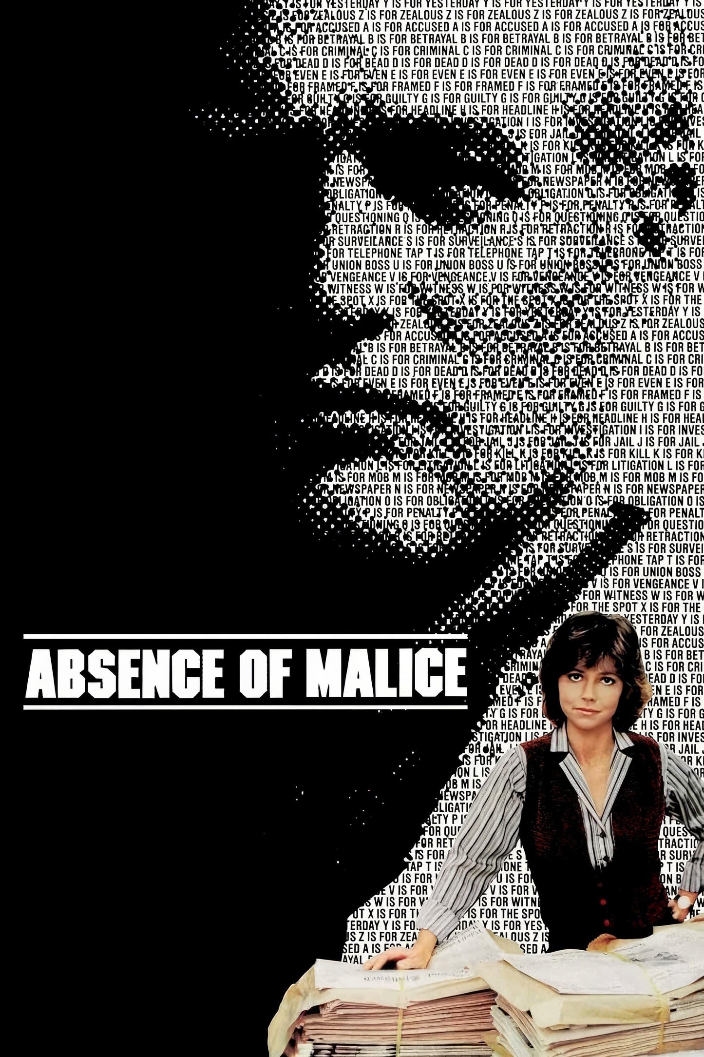 Absence Of Malice (1981) Movie Poster