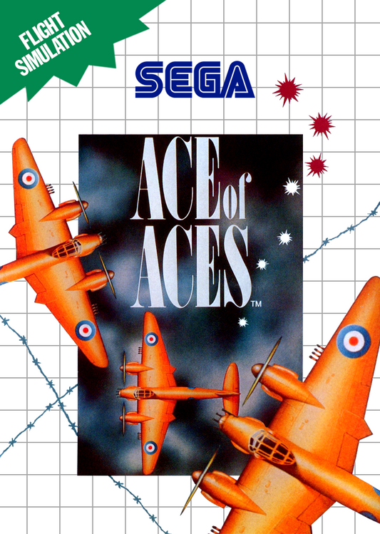 Ace Of Aces Sega Master System Print Poster