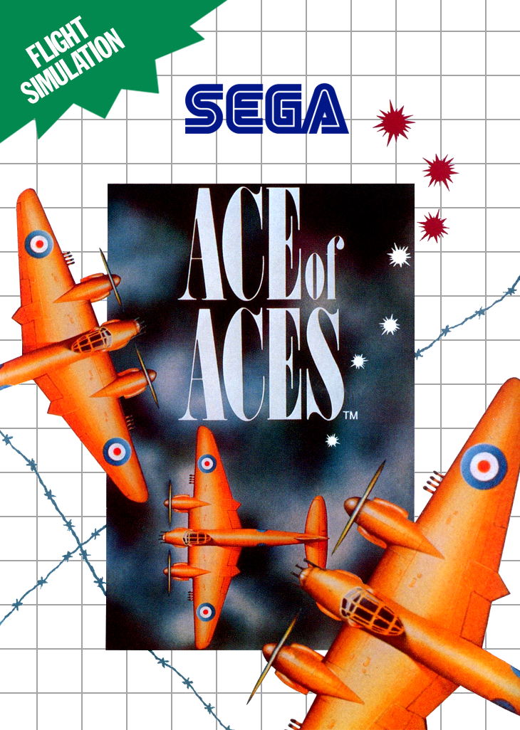 Ace Of Aces Sega Master System Keychain