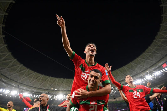 Achraf Dari Walid Cheddira Morocco World Cup Jigsaw Puzzle